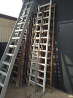 Mooie oude houten ladders @ 3€/sport!!!, Doe-het-zelf en Bouw, Ladders en Trappen, Ladder, Gebruikt, Ophalen