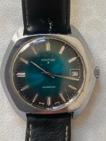 Pontiac Simpatico Vintage Herenhorloge beschikbaar voor biedingen