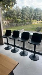 4 barkrukken (verstelbaar), Huis en Inrichting, Ophalen, Kunststof, Gebruikt, 60 tot 90 cm