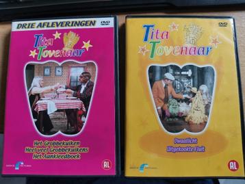2 DVD's Tita Tovenaar (originele versie), Avontuur, Alle leeftijden, Ophalen of Verzenden, Zo goed als nieuw
