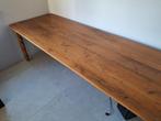 Oud grenen tafel groot model, Huis en Inrichting, Tafels | Statafels, Ophalen, Zo goed als nieuw