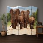 Kamerschermen Scheidingswand Roomdivider Olifant, Envoi, Neuf
