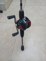 hengel met real voor snoekbaars , snoek, Watersport en Boten, Hengelsport | Roofvissen, Ophalen, Zo goed als nieuw, Werphengel