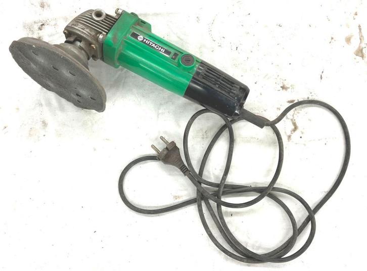 HITACHI excentrische slijpmachine - SAY150A , Doe-het-zelf en Bouw, Gereedschap | Slijpmachines, Gebruikt, Haakse handslijpmachine