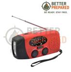Compacte Noodradio met LED lamp & Powerbank– AM/FM/NOAA, Ophalen of Verzenden, Nieuw, Radio