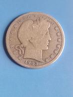 1903 O USA halve dollar zilver New Orleans, Zilver, Losse munt, Verzenden, Noord-Amerika