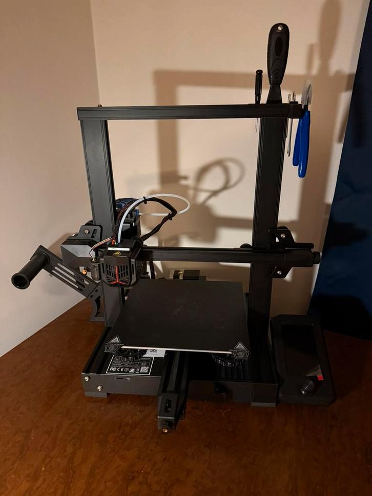 Ender 3 V2 Neo + accessories + filament, Computers en Software, 3D Printers, Zo goed als nieuw, Ophalen