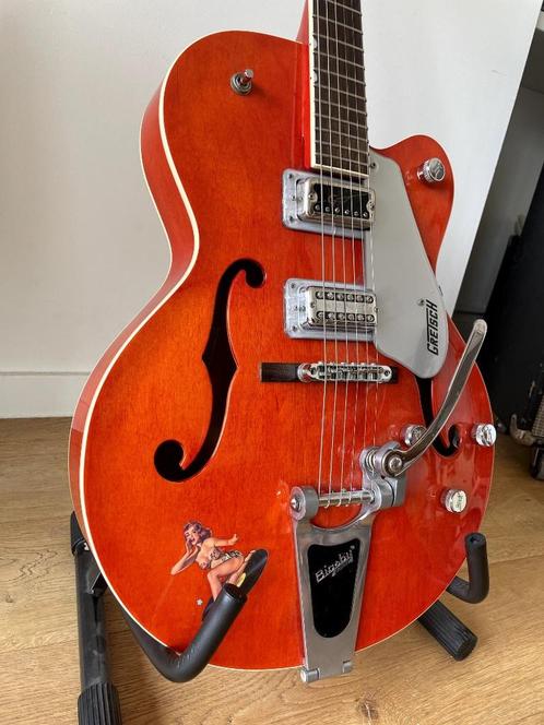 Gretsch 5120 (upgrades), Muziek en Instrumenten, Snaarinstrumenten | Gitaren | Elektrisch, Gebruikt, Hollow body, Overige merken