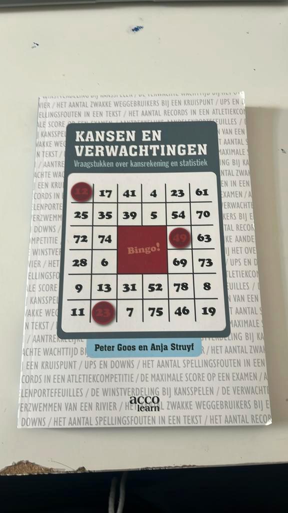Peter Goos - Kansen en verwachtingen, Boeken, Economie, Management en Marketing, Zo goed als nieuw, Ophalen of Verzenden