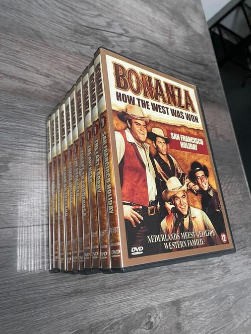 Bonanza collectie - 10 delige DVD box ., CD & DVD, DVD | TV & Séries télévisées, Comme neuf, Action et Aventure, Coffret, À partir de 12 ans