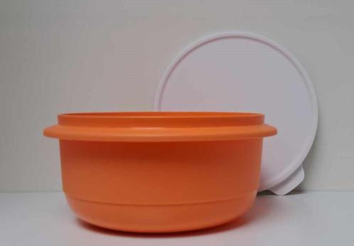 Tupperware Ultimate Mixing Bowl - 2 Liter - Oranje, Huis en Inrichting, Keuken | Tupperware, Nieuw, Bus of Trommel, Wit, Oranje