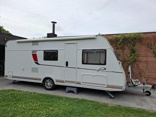 Bürstner Premio 530TK (BJ2017), Caravans en Kamperen, Caravans, Particulier, tot en met 6, 1250 - 1500 kg, Treinzit, Bürstner