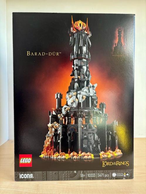 Lego 10333 Lord of the Rings Barad-Dur Nieuw!, Kinderen en Baby's, Speelgoed | Duplo en Lego, Nieuw, Lego, Complete set, Ophalen of Verzenden