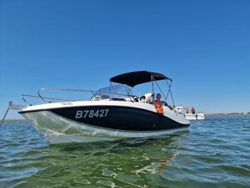 Quicksilver ref 605 Active Sundeck motor Yamaha 150hp remorq beschikbaar voor biedingen