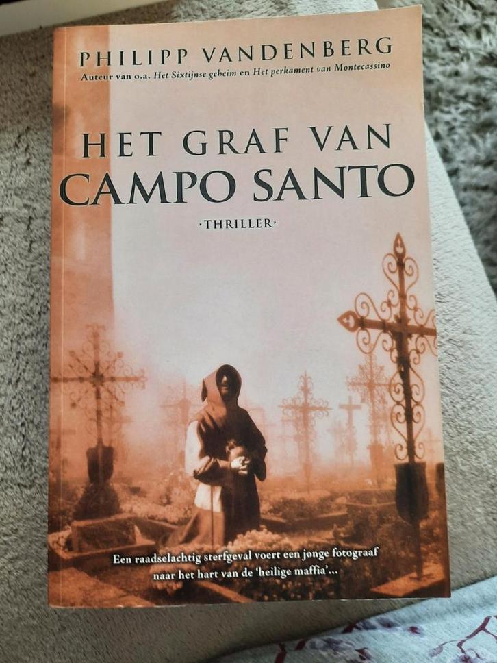 Het graf van campo santo, Boeken, Thrillers, Gelezen, Ophalen of Verzenden