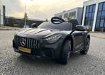 Mercedes GT-R AMG zwart 12V RC / Leder / Rubberban, MP3 AUX, Kinderen en Baby's, Ophalen of Verzenden, Nieuw