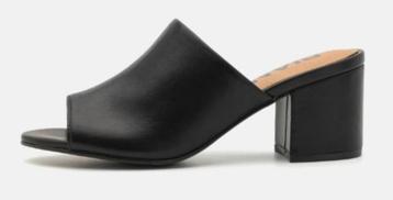 Mules à talons noires BIANCO 41 beschikbaar voor biedingen