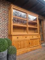 Teak buffetkast/vitrinekast GRATIS LEVERING, Huis en Inrichting, Kasten | Buffetkasten, Ophalen of Verzenden, Zo goed als nieuw