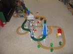 Treinset Fisher Price, Kinderen en Baby's, Speelgoed | Fisher-Price, Ophalen, Gebruikt, Auto of Voertuig, Met licht