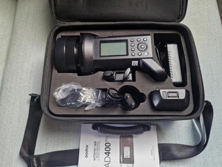 Godox AD400 Pro & opties, TV, Hi-fi & Vidéo, Photo | Flash, Comme neuf, Autres marques, Enlèvement ou Envoi