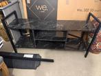 Tv Meubel Industrieel - Zwart Marmer - 120cm, Ophalen, 100 tot 150 cm, Nieuw, Minder dan 100 cm