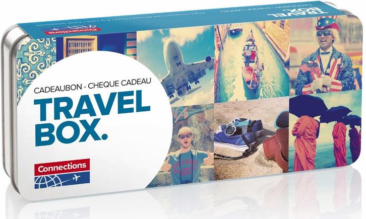 Cadeaubon Connections reizen - travel box voucher, Tickets en Kaartjes, Kortingen en Cadeaubonnen, Cadeaubon