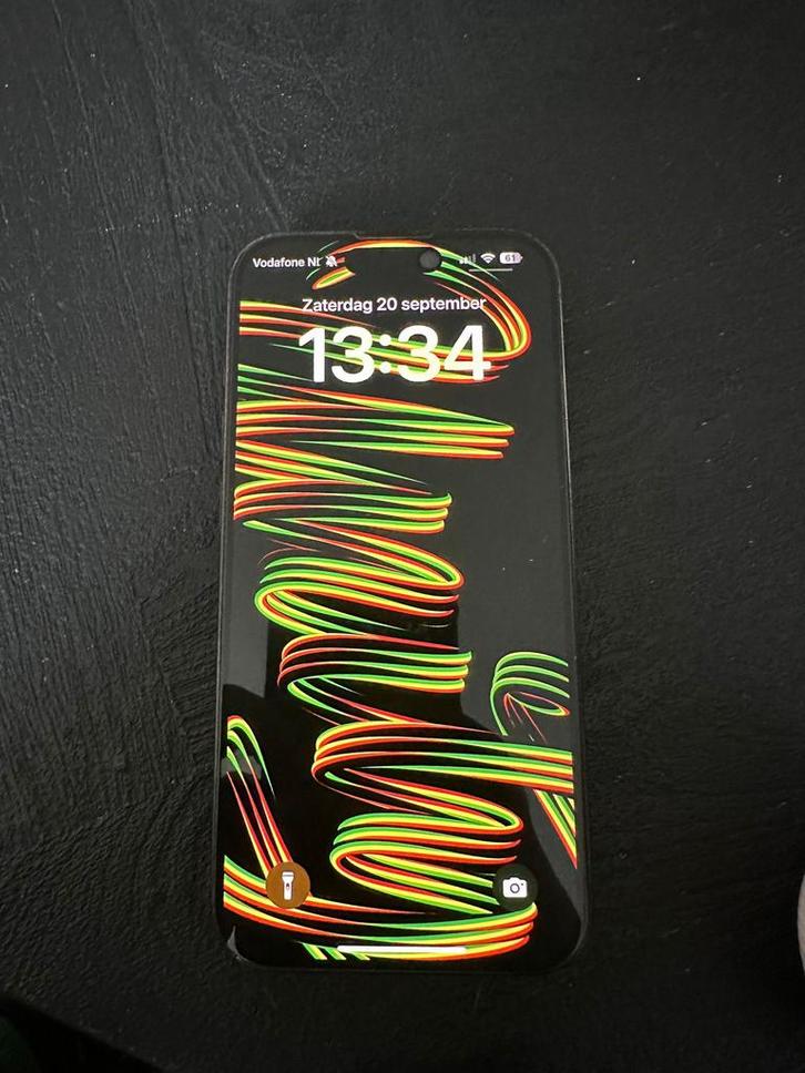 Iphone 15 Pro 128GB met doos - zo goed als nieuw, Telecommunicatie, Mobiele telefoons | Apple iPhone, Zo goed als nieuw, 128 GB