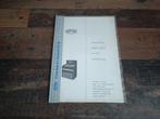 Parts Catalogus Harting M100 (1966) jukebox, Verzamelen, Verzenden
