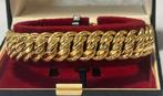 Originele Amerikaanse mesh-armband in 18-karaats goud, geste, Handtassen en Accessoires, Armbanden, Ophalen, Nieuw, Goud, Goud