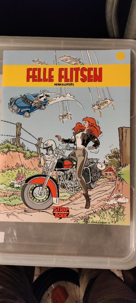 Franka - Felle flitsen, Boeken, Stripverhalen, Zo goed als nieuw, Eén stripboek, Ophalen