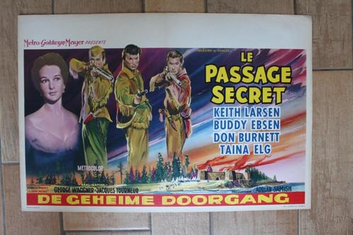 filmaffiche Mission Of Danger 1960 filmposter, Collections, Posters & Affiches, Comme neuf, Cinéma et TV, A1 jusqu'à A3, Rectangulaire horizontal