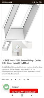 Velux binnenbekleding 140*114, Doe-het-zelf en Bouw, Rolluiken, Ophalen, 100 tot 150 cm, Nieuw, Wit