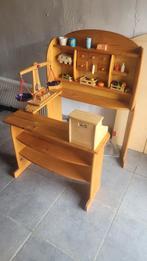 Houten speelgoed winkeltje, Kinderen en Baby's, Ophalen, Zo goed als nieuw, Meubelstuk of Keukentje