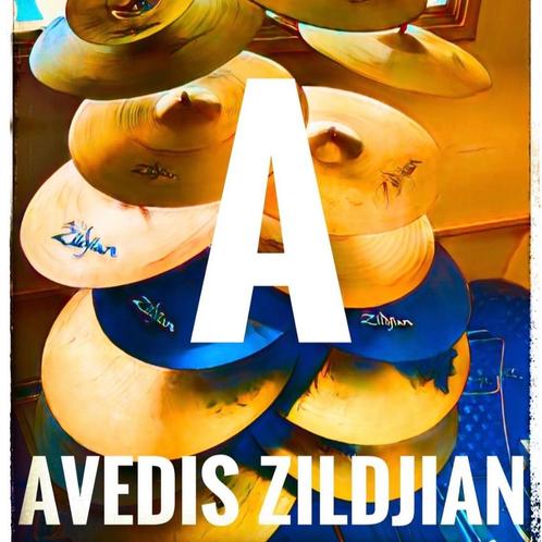 A Zildjian AVEDIS Cymbals Used/Vintage 10"-22", Muziek en Instrumenten, Drumstellen en Slagwerk, Gebruikt, Ophalen of Verzenden