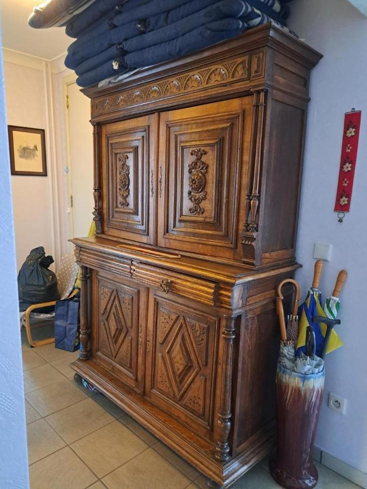 Meubels, Huis en Inrichting, Kasten | Dressoirs, Gebruikt, 100 tot 150 cm, 25 tot 50 cm, Met lade(s), Met deur(en), Overige materialen