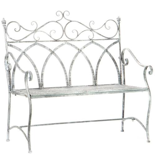 metalen tuinbank in kleuren..., Tuin en Terras, Tuinmeubel-accessoires, Nieuw, Ophalen