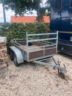 Aanhangwagen 750kg dubbel as, Ophalen, Gebruikt