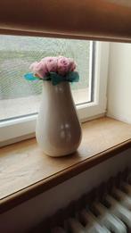 Vaas met bloemen, Ophalen, Gebruikt, Overige kleuren, Aardewerk of Porselein