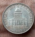 100 Fr Frankrijk 1983 (zilveren valuta)., Ophalen of Verzenden, Frankrijk, Losse munt, Zilver