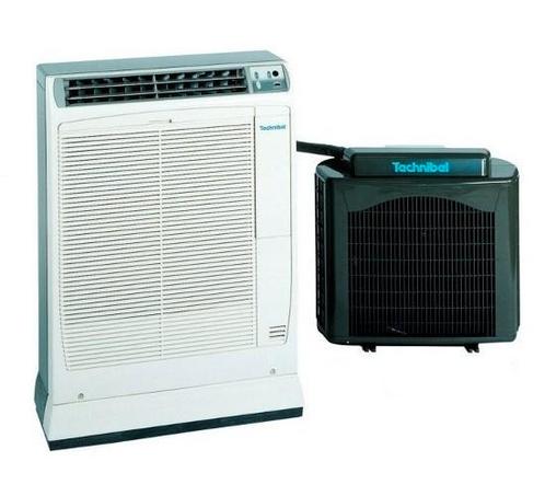 Airco Technibel Inverter airconditioner, warm en kool, Elektronische apparatuur, Airco's, Gebruikt, Mobiele airco, Minder dan 60 m³