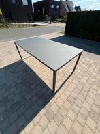 Glazen eettafel, Huis en Inrichting, Tafels | Eettafels, Ophalen, 50 tot 100 cm, Zo goed als nieuw, Vijf personen of meer