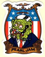 Pearl Jam sticker #8, Verzamelen, Verzenden, Nieuw