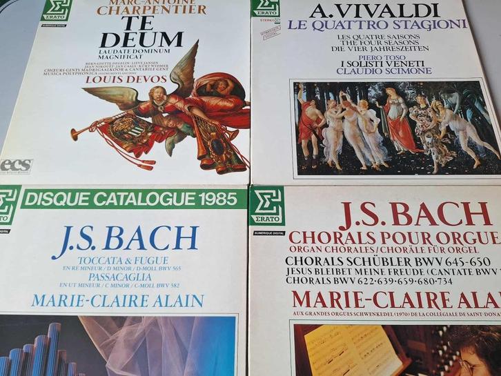 40 x Lp's Vinyl Erato Classical Collection, Cd's en Dvd's, Vinyl | Klassiek, Gebruikt, Classicisme, Kamermuziek, 12 inch, Ophalen of Verzenden