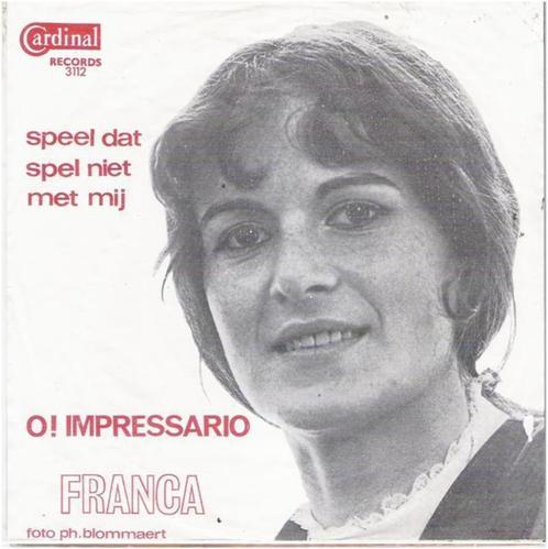 †FRANCA: "O! Impressario", CD & DVD, Vinyles | Néerlandophone, Enlèvement ou Envoi