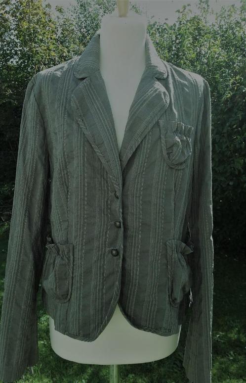 leuke dunne blazer tinten groen - khaki Cassis 40 / 42, Vêtements | Femmes, Vestes & Costumes, Porté, Manteau, Taille 38/40 (M)