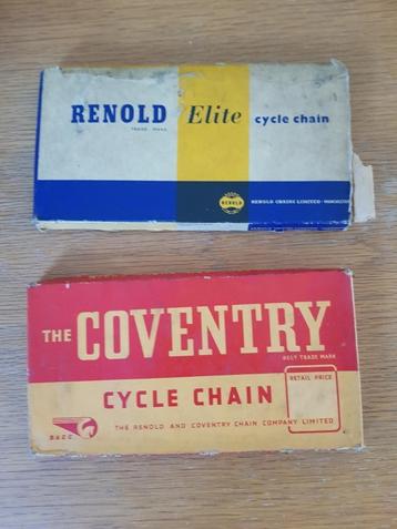 Vintage fietskettingen beschikbaar voor biedingen