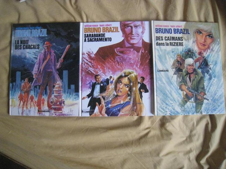 Vance Comics Bruno Brazil 3 nummers, Boeken, Stripverhalen, Gelezen, Meerdere stripboeken, Verzenden