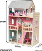 Mamabrum Groot poppenhuis SNELLE GRATIS LEVERING, Verzenden, Nieuw, Poppenhuis