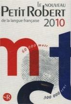 boek: le nouveau Petit Robert 2010, Boeken, Verzenden, Zo goed als nieuw, Frans