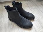Zwart lederen nubuck schoenen 44, Ophalen of Verzenden, Zwart